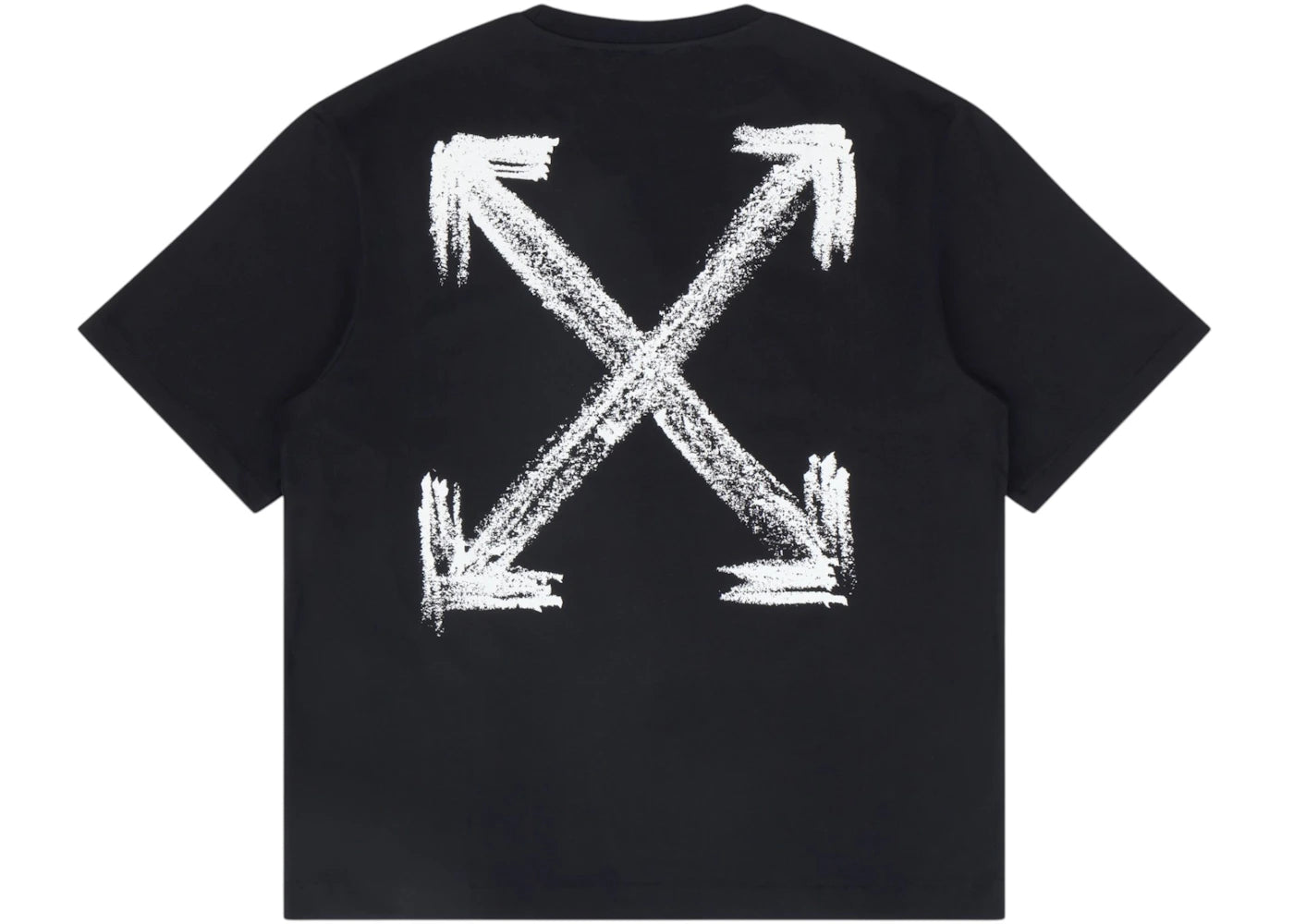 OFF-WHITE Chalk Arrow Skate Fit Tee Black -1