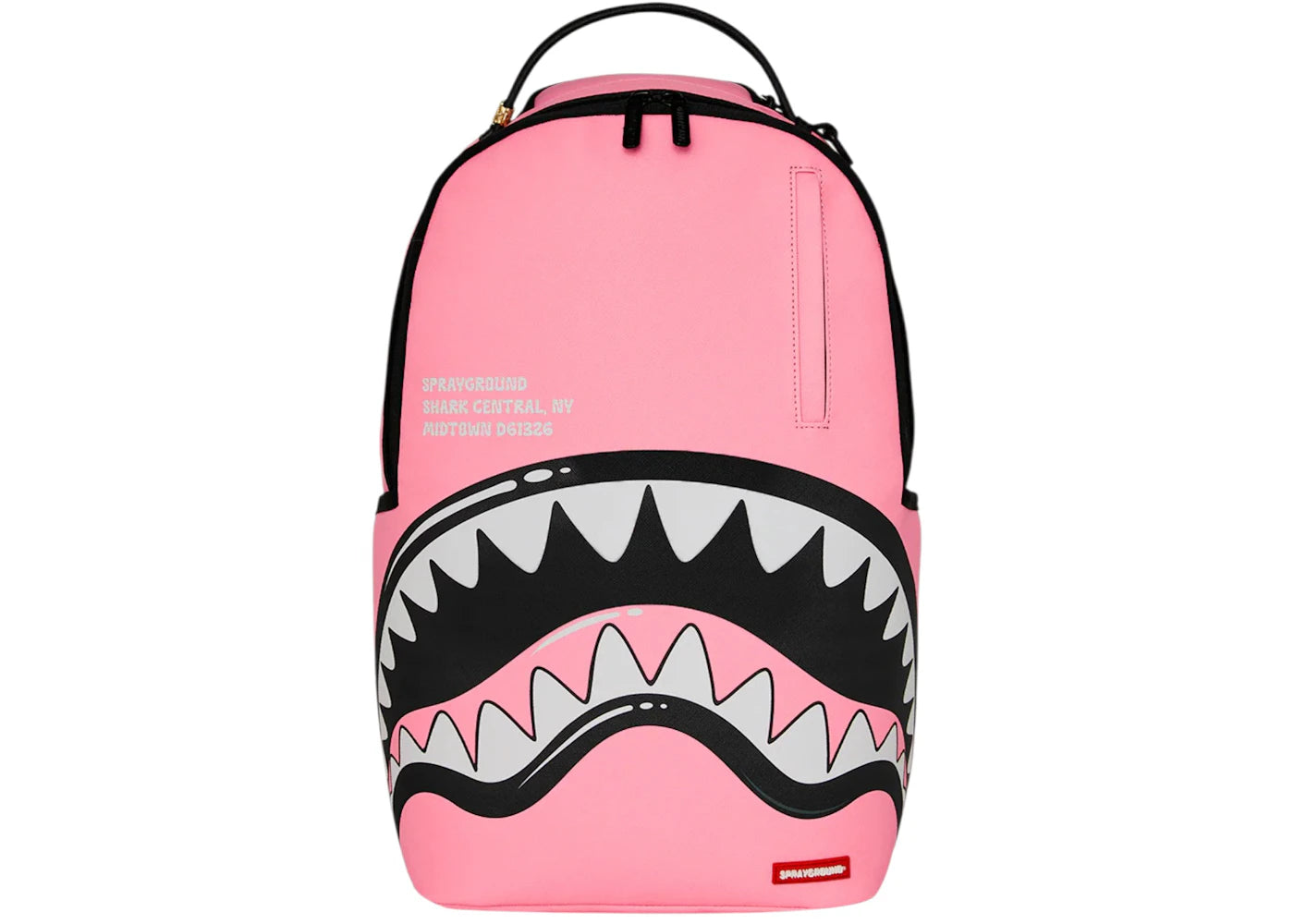 Sprayground Shark Central Bubble Shark Backpack Pink -1