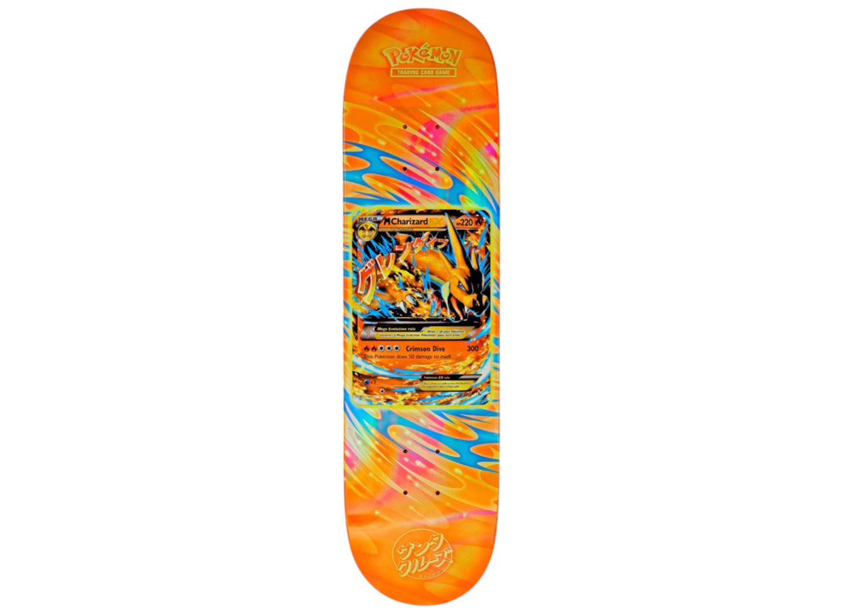 Santa Cruz Skateboards X Pokemon 2026 Skateboard Deck - M Charizard ex Edition Orange -1