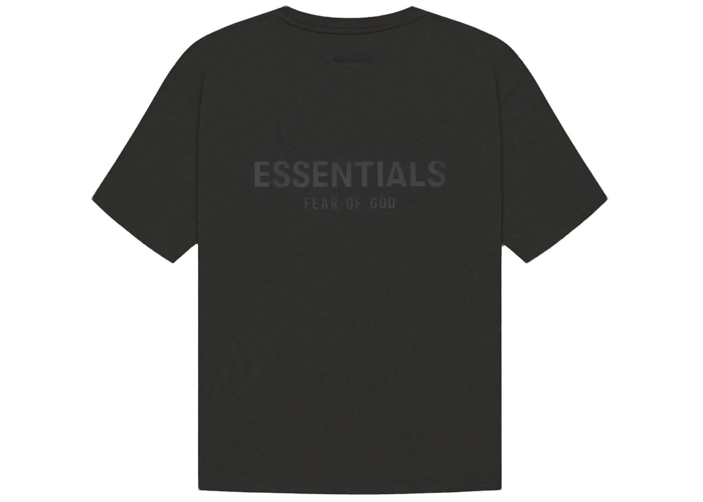 Fear of God Essentials T-shirt Black/Stretch Limo -1