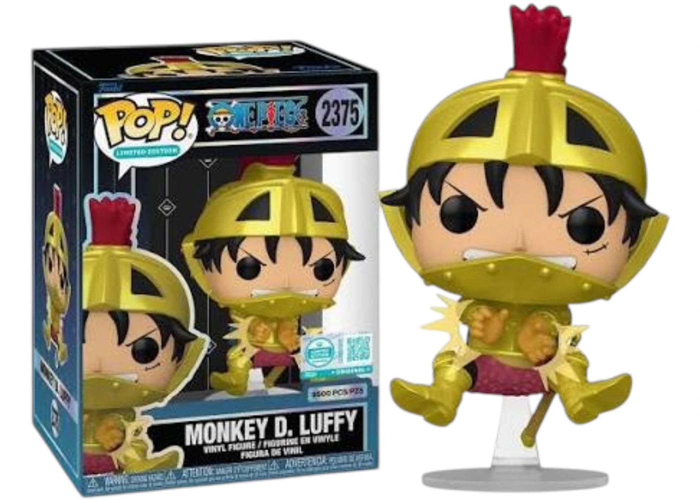 Funko Pop! Limited Edition One Piece Monkey D. Luffy 9500 PCS Figure #2375 -1