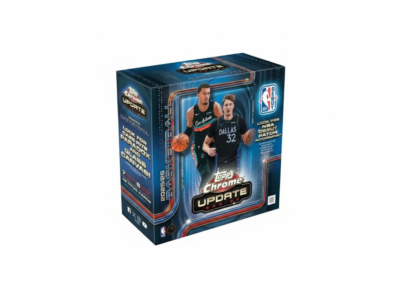2025-26 Topps Chrome Updates Basketball Mega Box (With Seal) -1