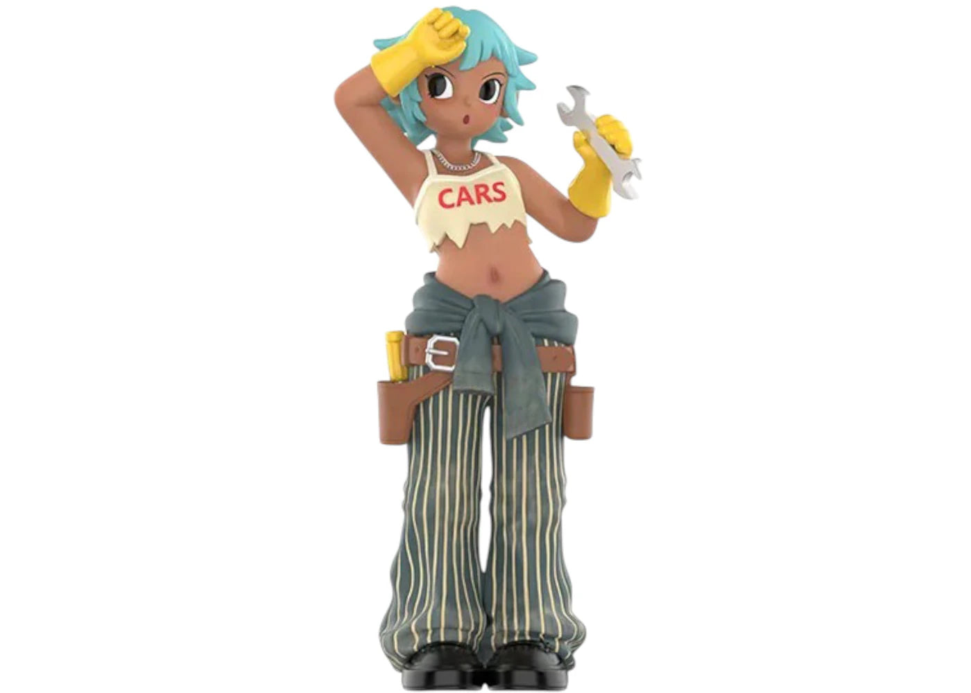 Pop Mart Peach Riot Rush Hour Series Frankie Autoshop Figure -1