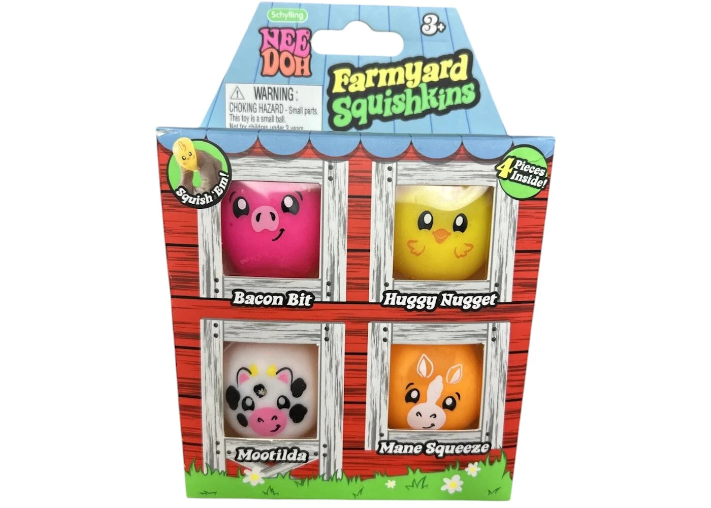 NeeDoh Farmyard Squishkin Squishy Fidget Toy -1