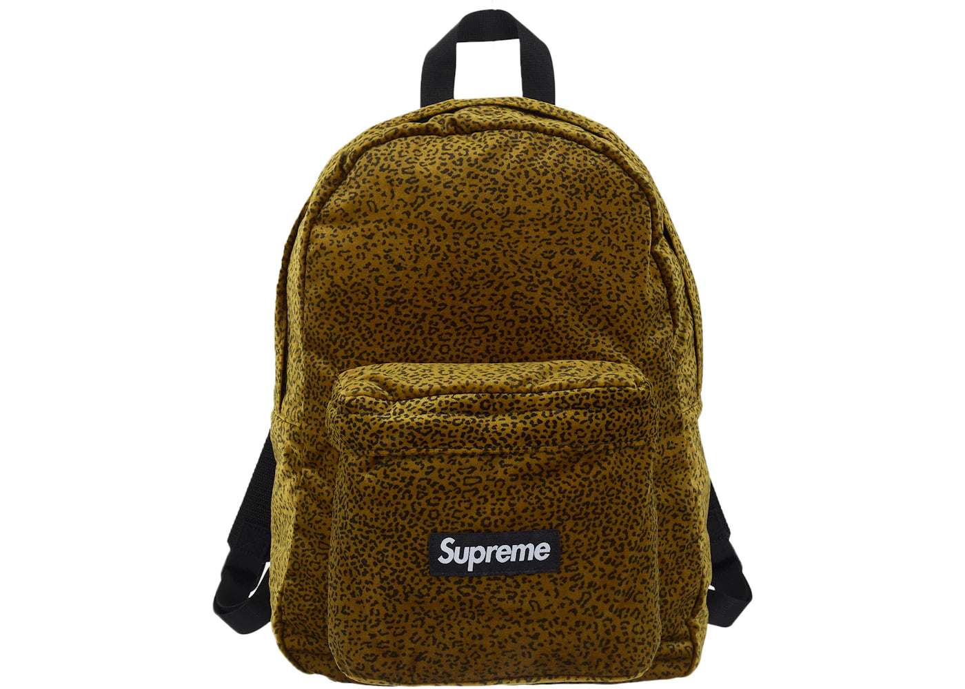 Supreme Velvet Backpack Tan Leopard -1