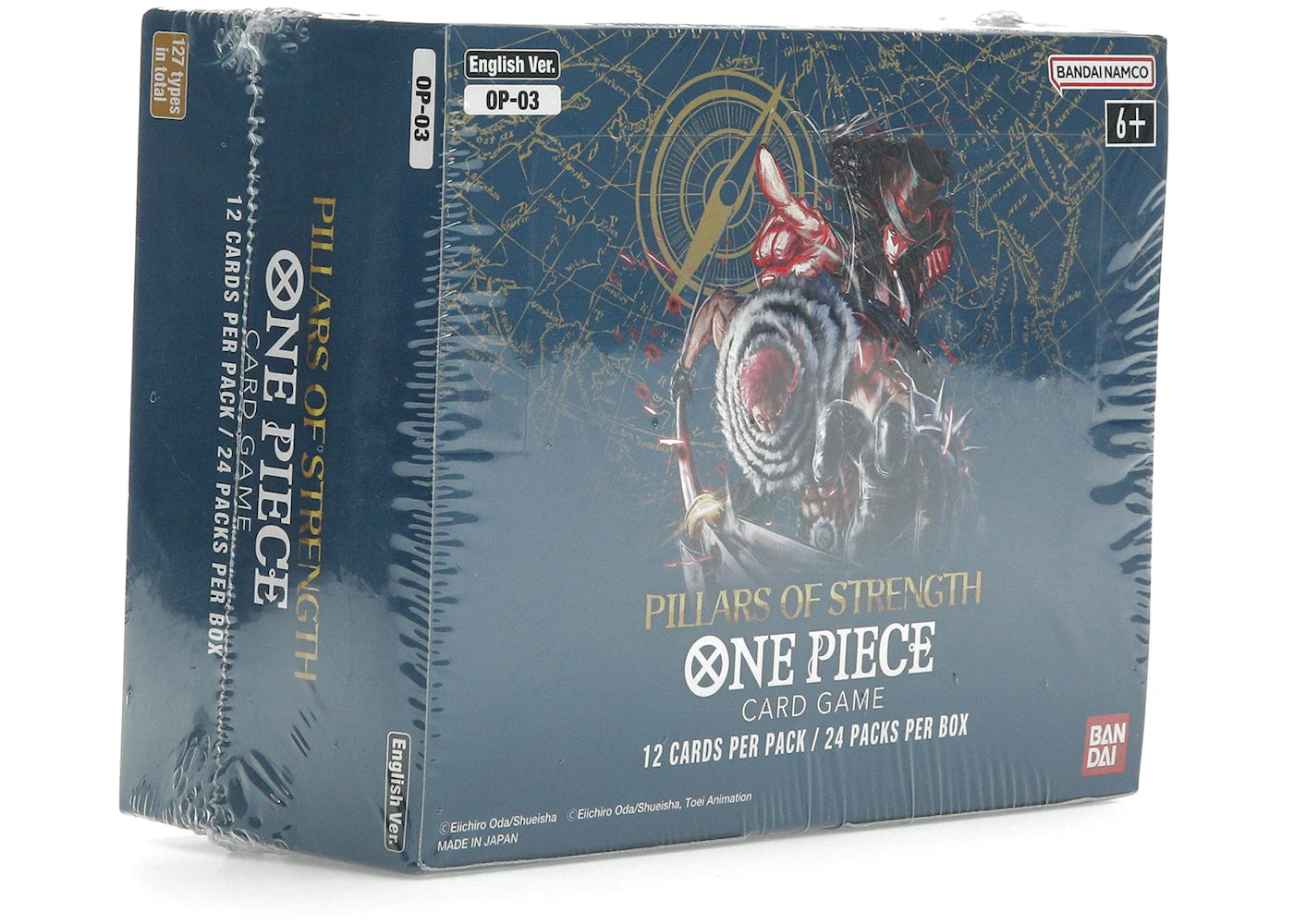 Bandai One Piece Card Game Pillars of Strength Booster Box (OP-03) (English) -1