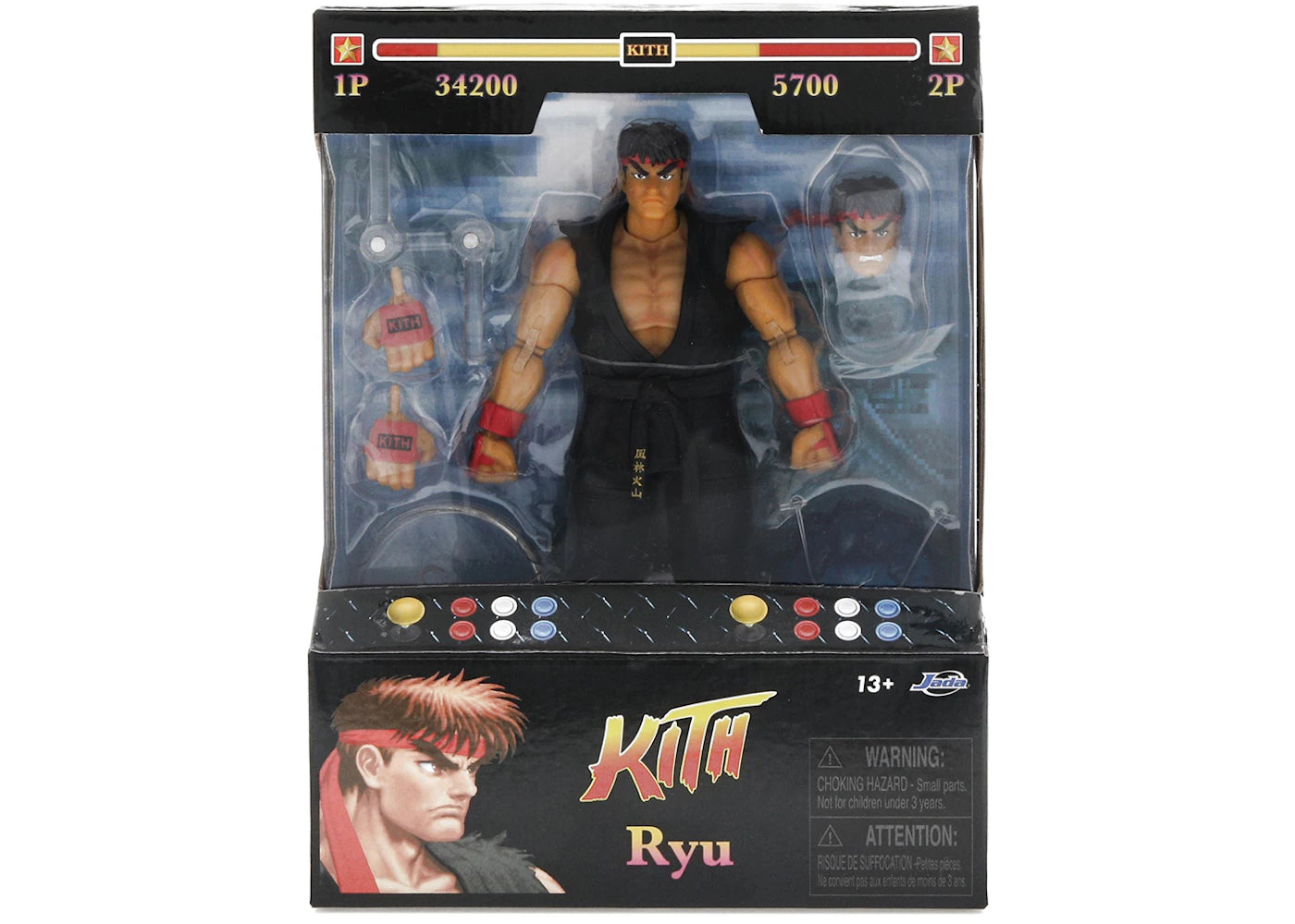 Kith x Capcom for Jada Toys Ryu Figure -1