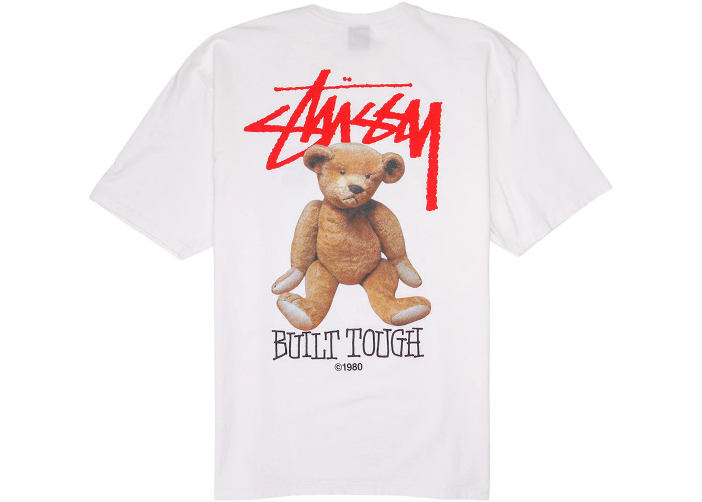 Stussy Built Tough Tee White -1