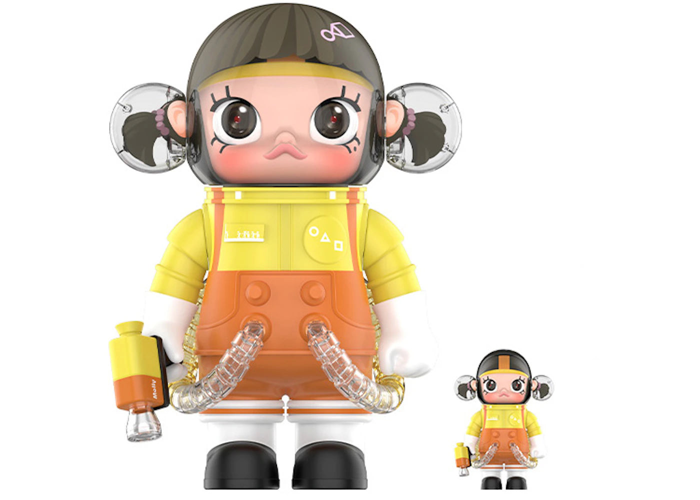 Pop Mart Mega Space Molly Squid Game Young-Hee 100% & 400% Set -1