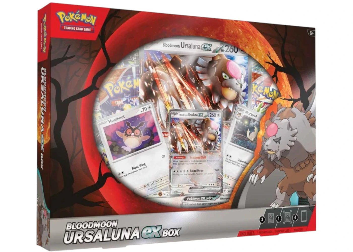 2024 Pokémon Scarlet & Violet Bloodmoon Ursaluna EX Collection Box -1
