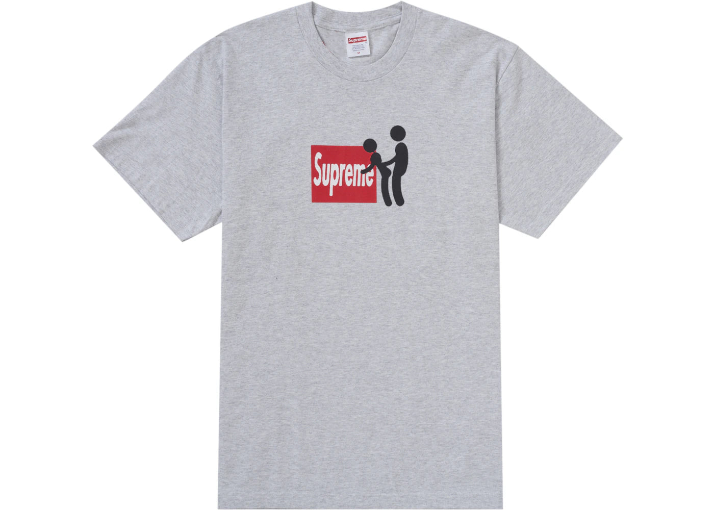 Supreme Stick Tee Ash Grey -1