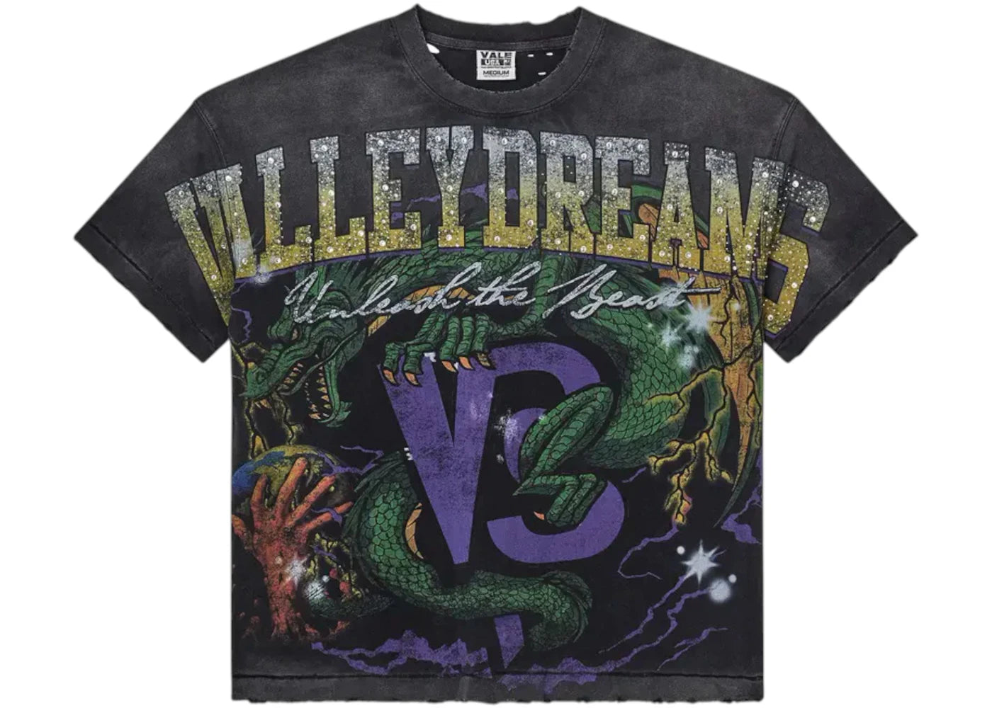 Vale Forever Enter The Dragon Tee Black -1