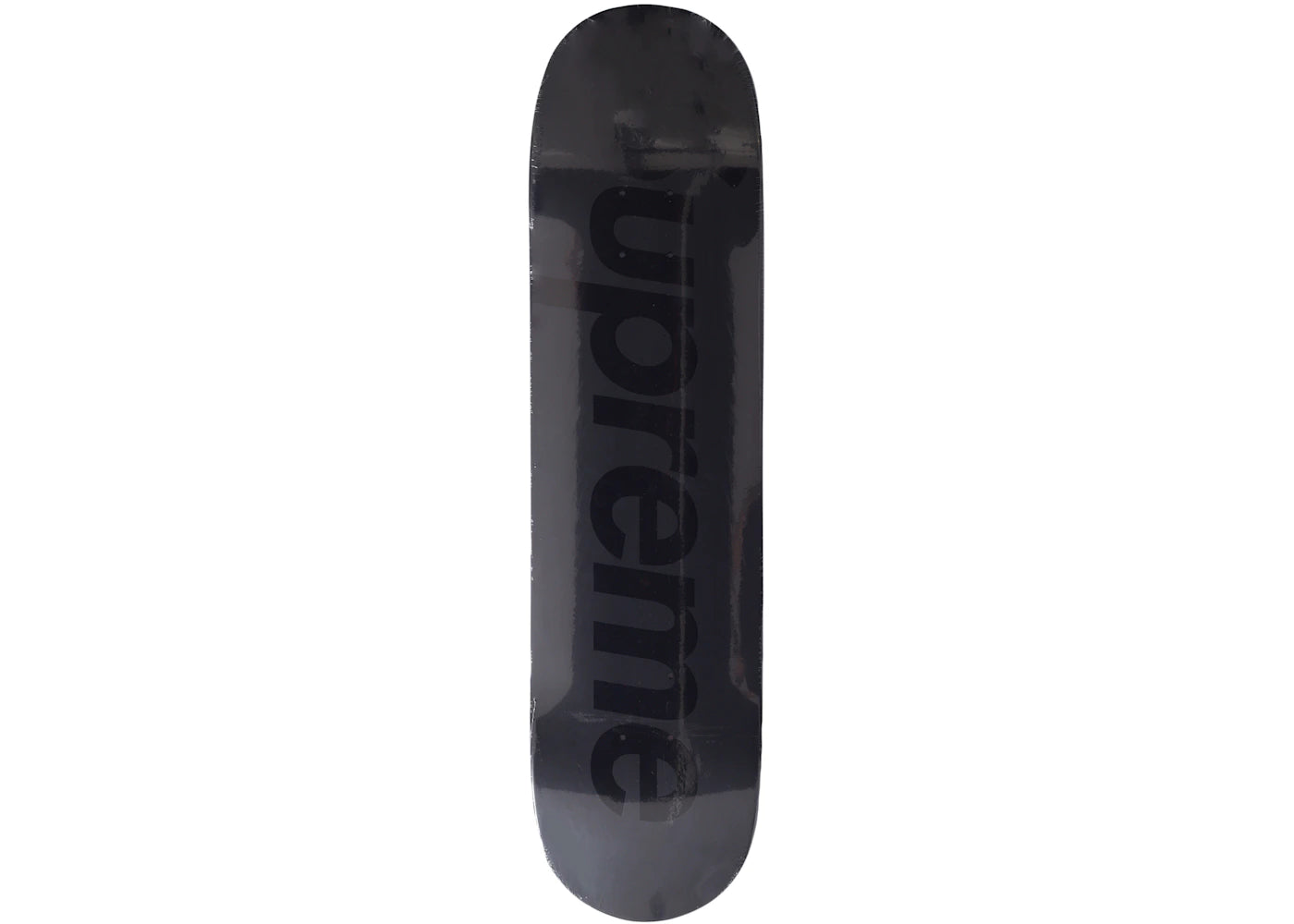 Supreme Tonal Box Logo Skateboard Deck Black -1