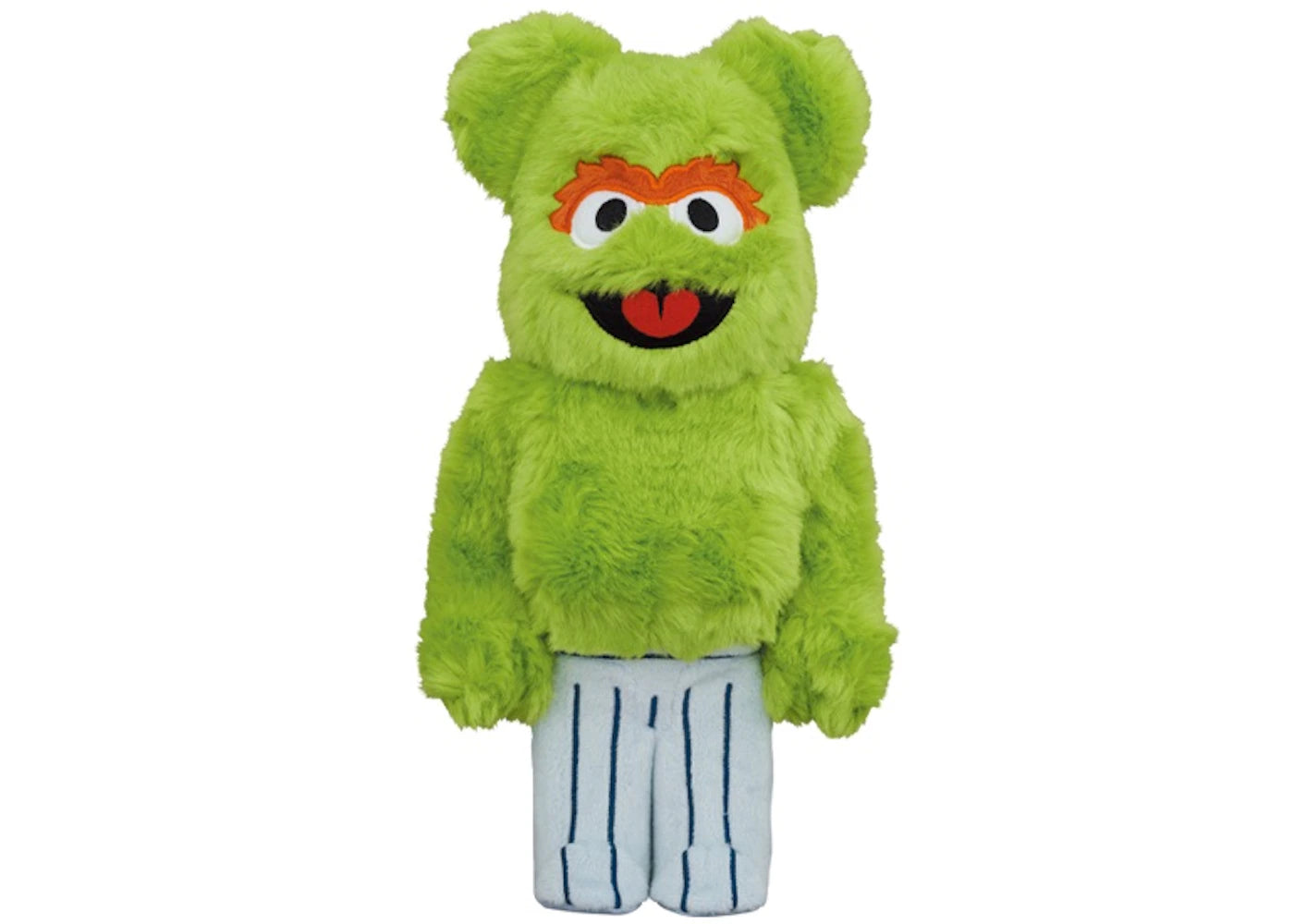 Bearbrick x Sesame Street Oscar the Grouch Costume Ver. 400% -1