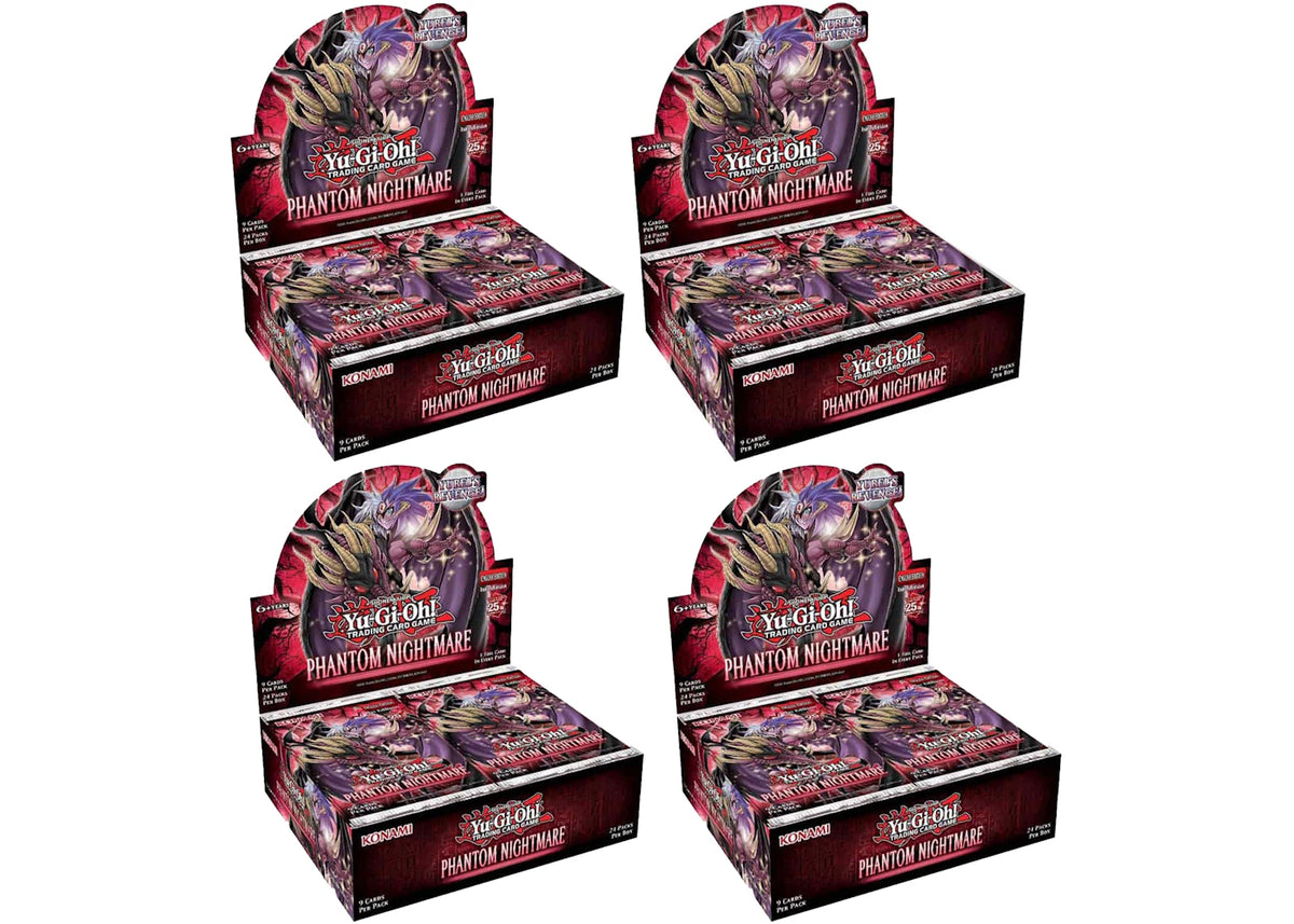 Yu-Gi-Oh! TCG Phantom Nightmare Booster Box 4x Lot -1