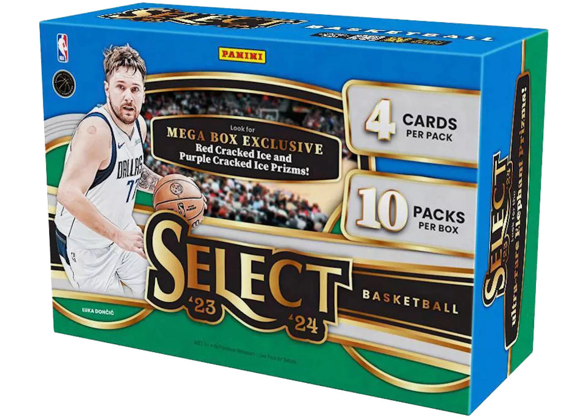 2023 Panini Select Basketball Mega Box (Red/Purple Cracked Ice Prizms) -1