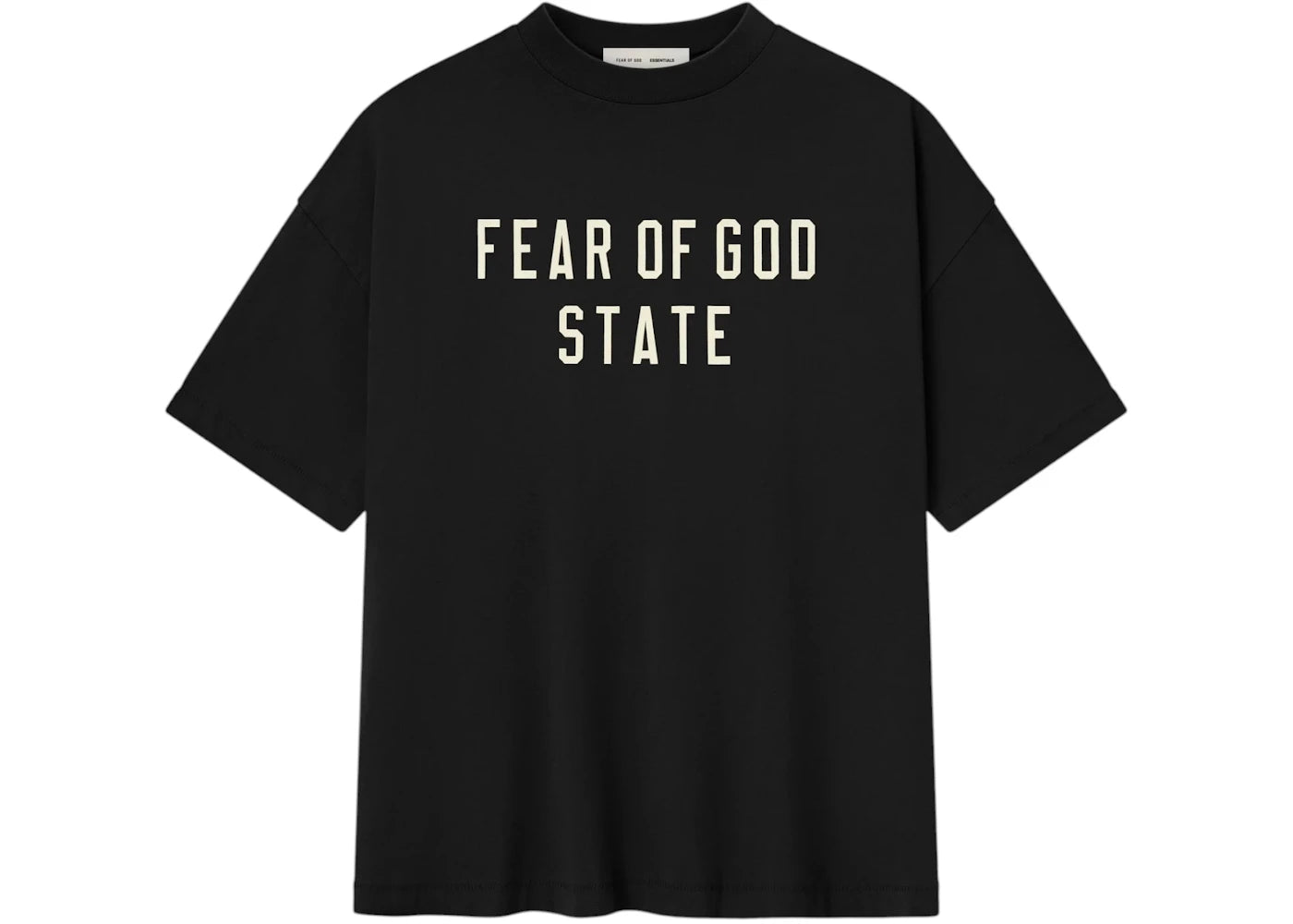 Fear of God Essentials 90's Tee Jet Black -1