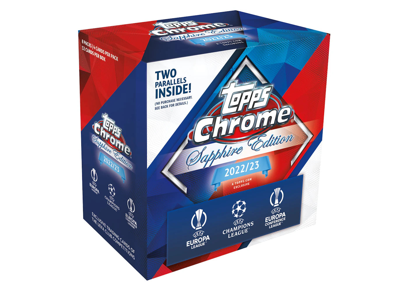 2022-23 Topps UEFA Champions League Chrome Sapphire Edition Soccer Box -1