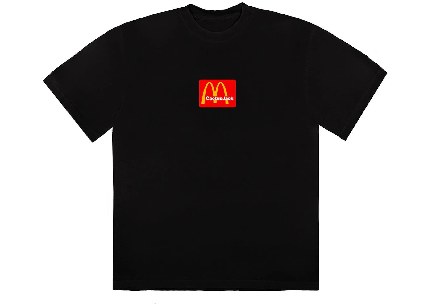 Travis Scott x McDonald's Sesame II T-Shirt Black/Red -1