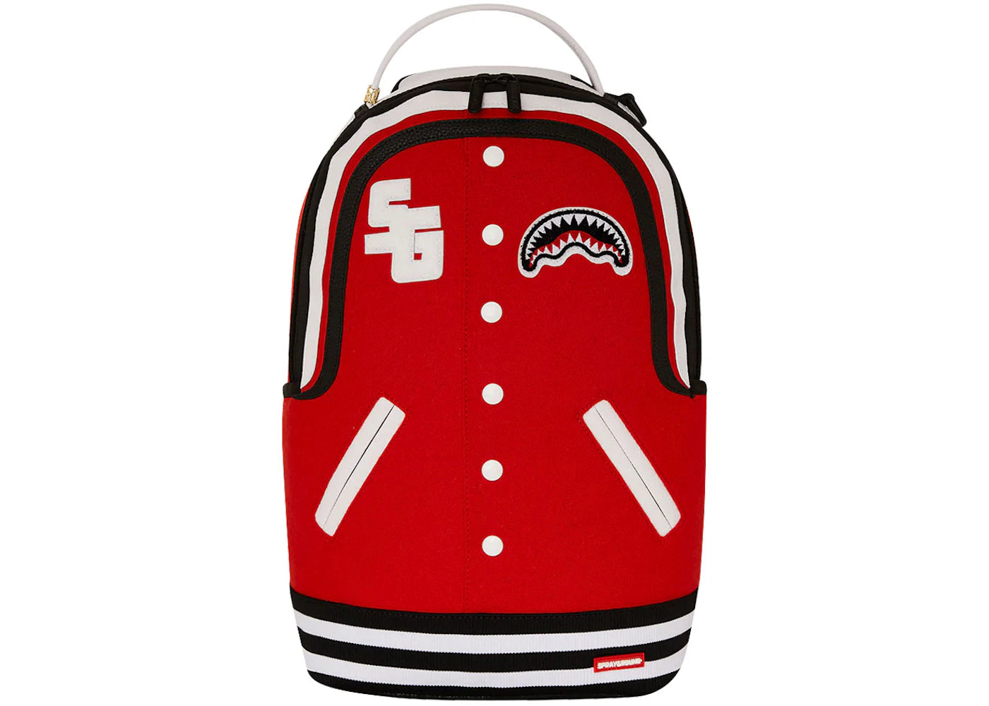 Sprayground SG University Backpack Red/Black/White -1