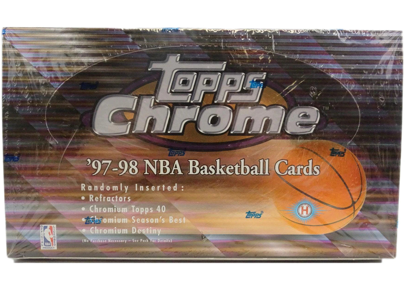 1997-98 Topps Chrome Basketball Hobby Box -1