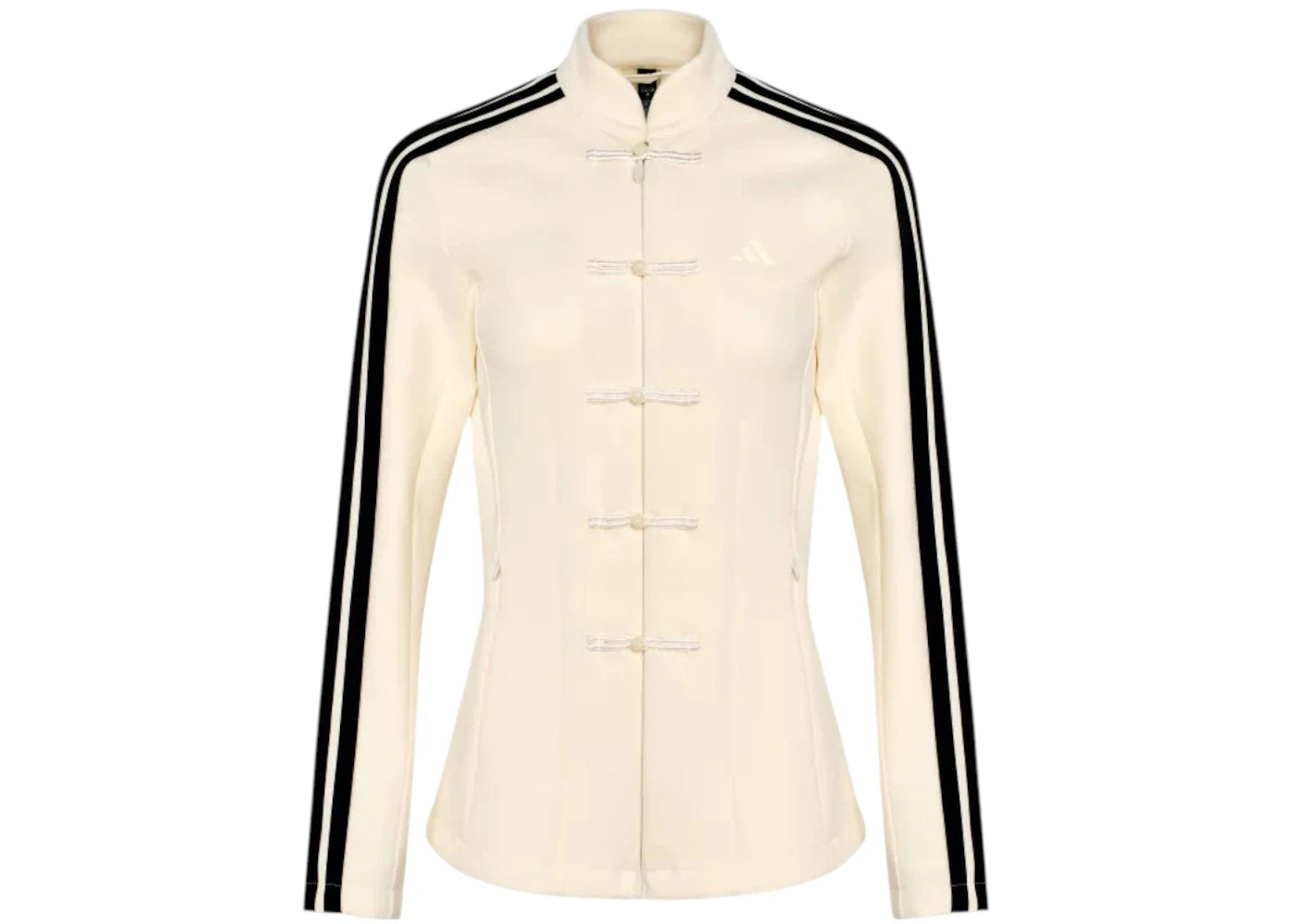 adidas x Samuel Gui Yang Chinese Style Spacer Slim Fit Jacket (Women's) (Asian Sizing) Cream White -1