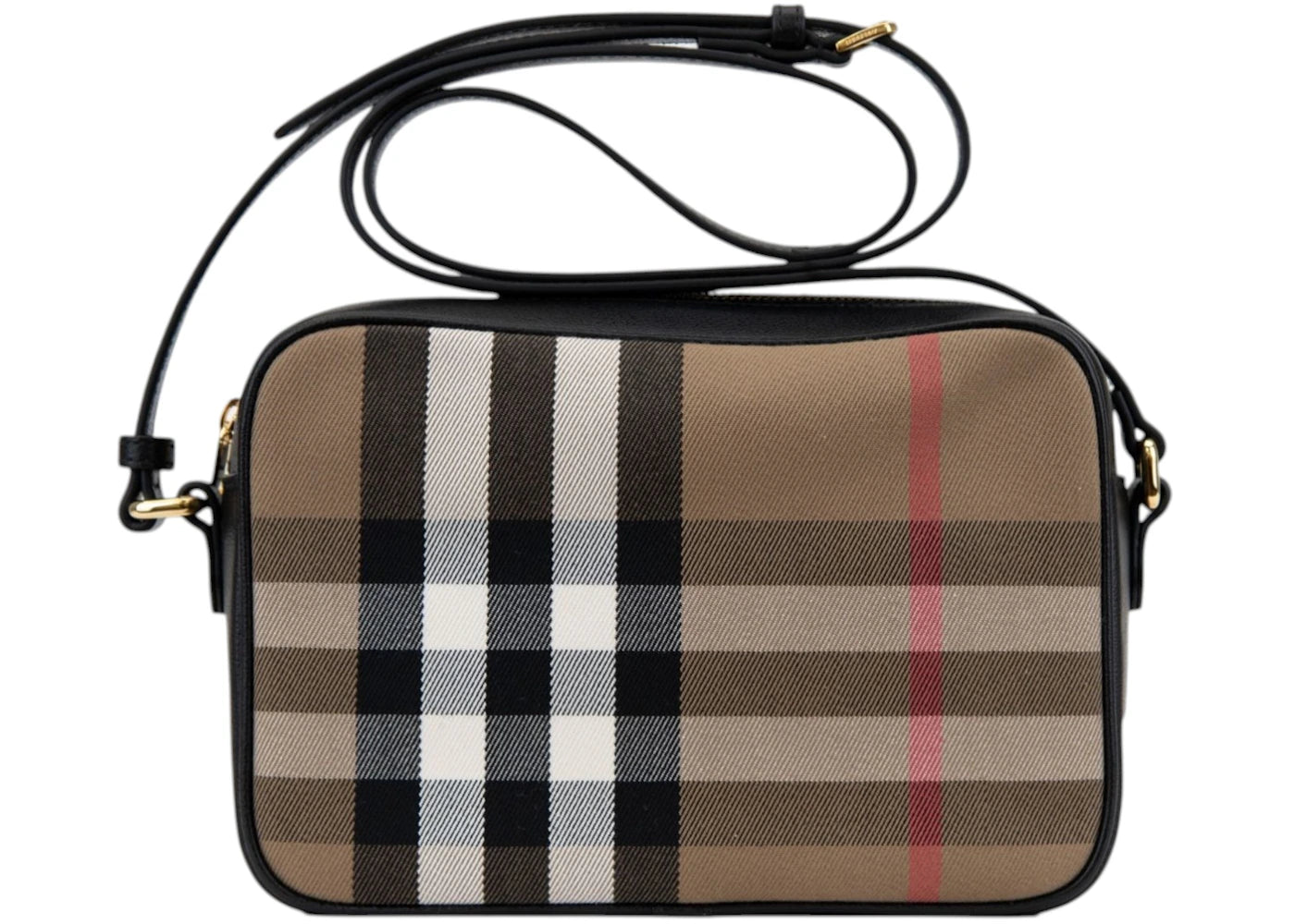 Burberry Nova Check Camera Bag Black -1