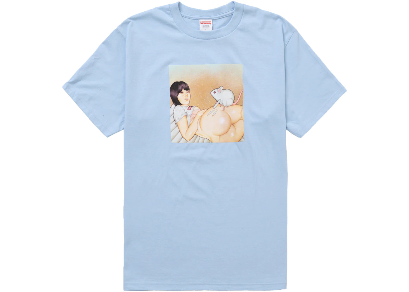 Supreme Mouse Tee (SS25) Powder Blue -1