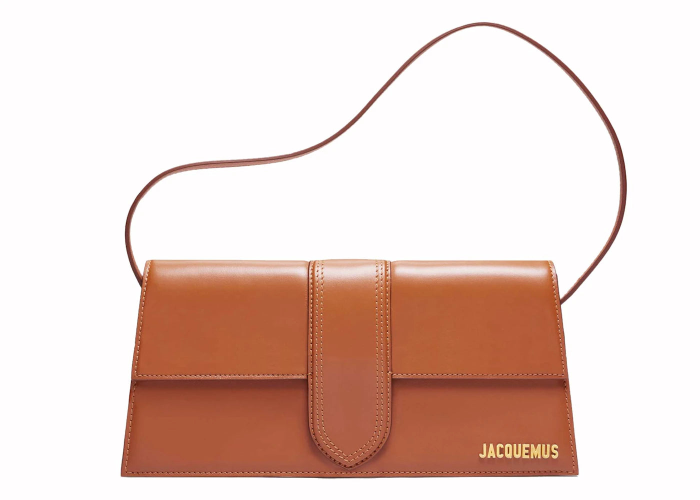 Jacquemus Le Bambino Long Flap Bag Light Brown -1