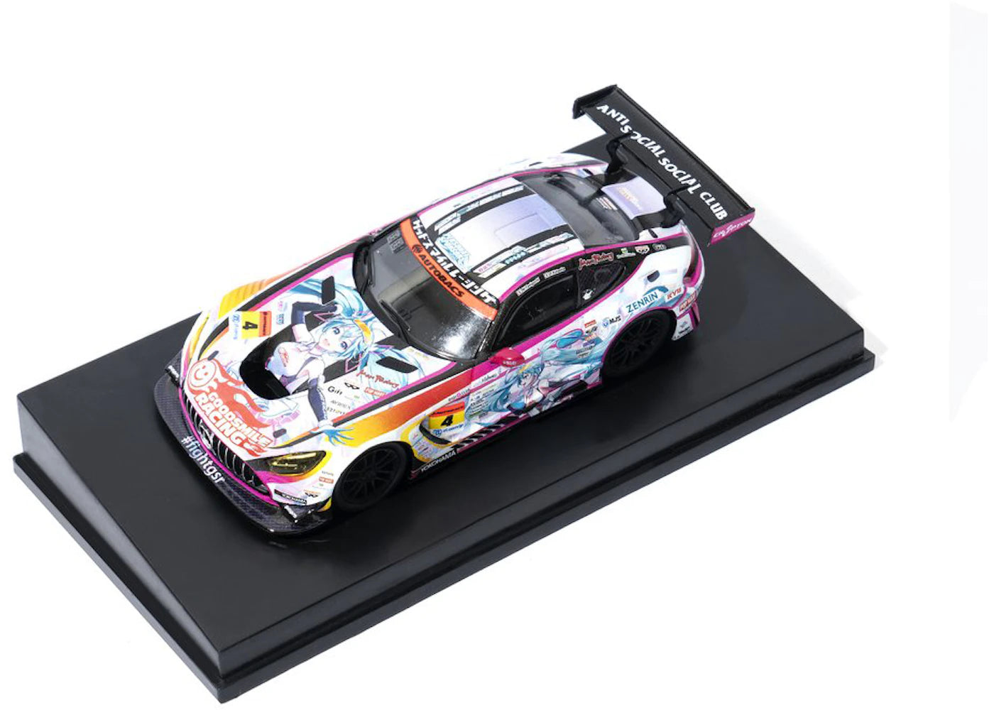 ASSC x GSR 1/64 Scale Mini Car Rd.3 Suzuka Diecast -1