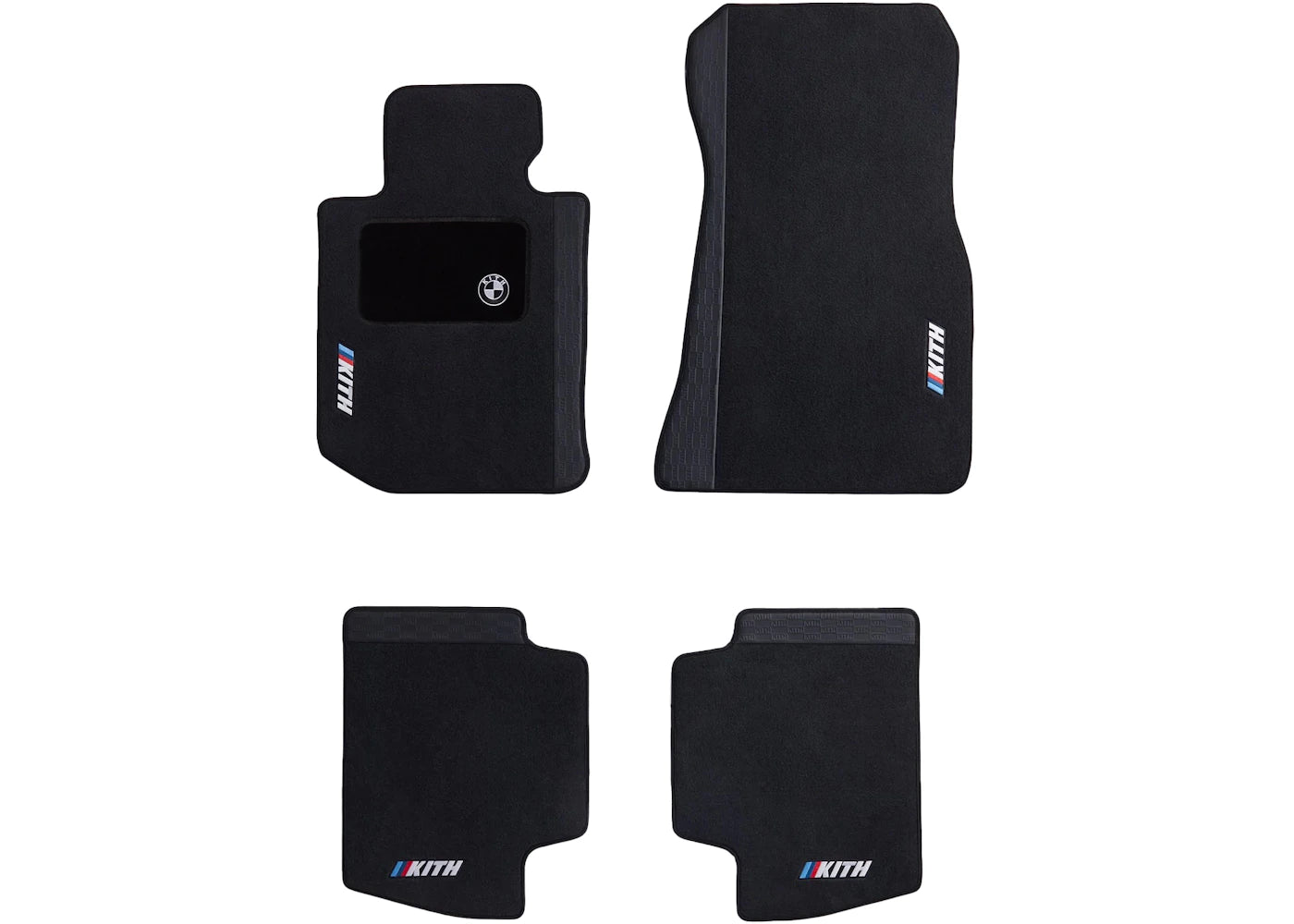 Kith BMW Racemark Floor Mat Set Black -1