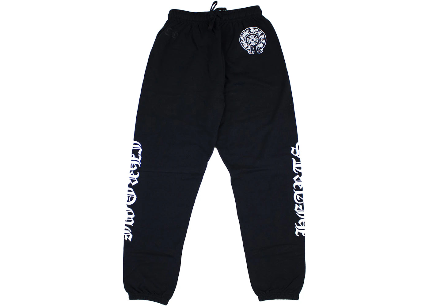 Chrome Hearts Horse Shoe Logo Sweatpants Black -1