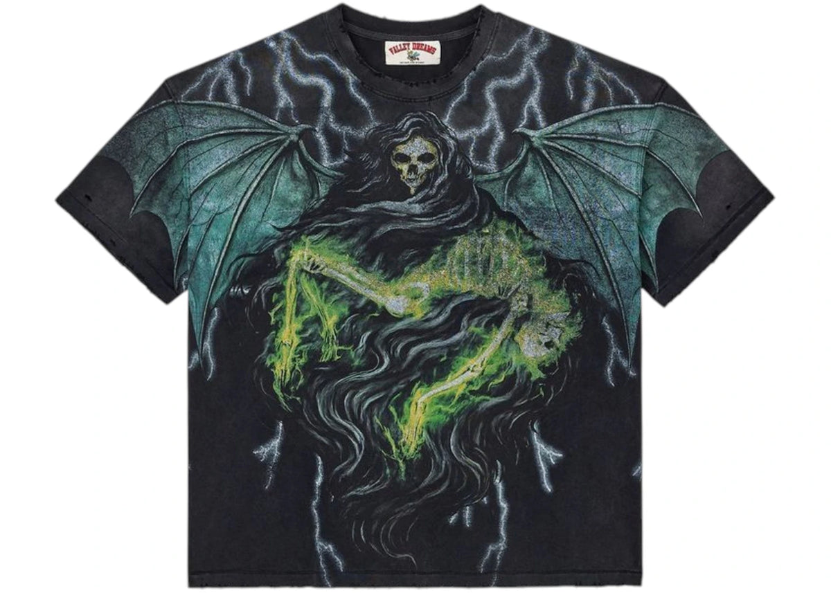 Vale Forever Grim Big T-shirt Black -1