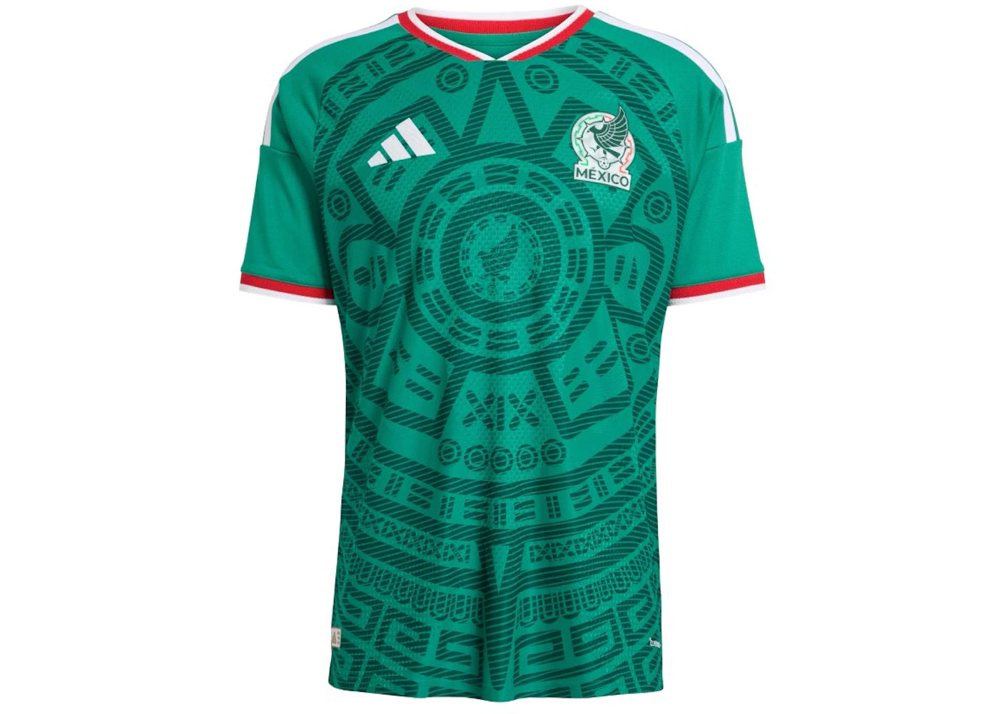 adidas Mexico 2026 Home Authentic Jersey Bold Green -1