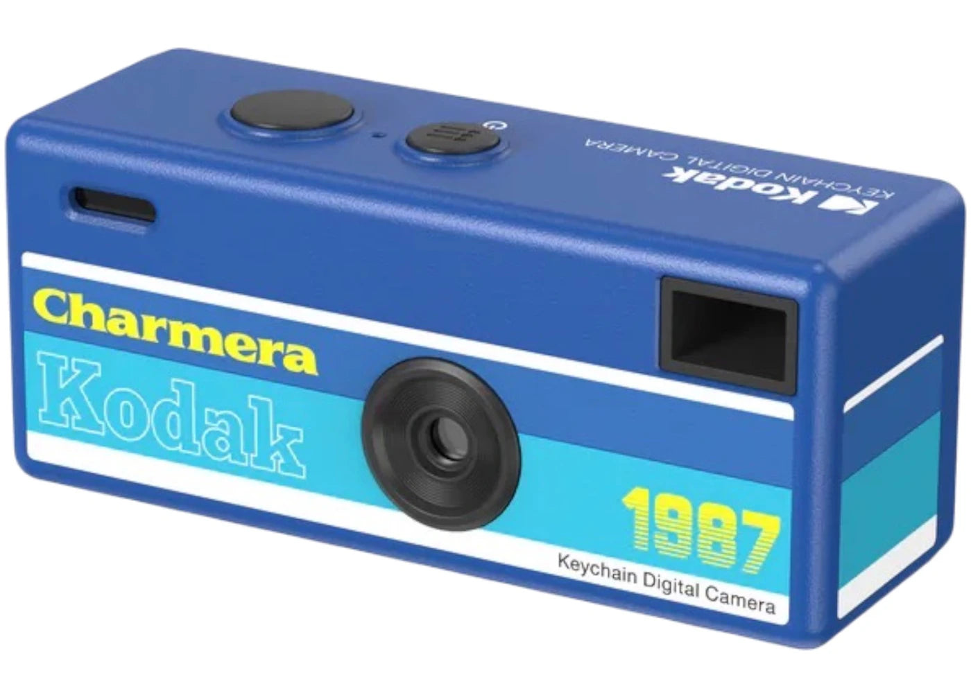 Kodak CHARMERA Digital Camera Keychain Blue -1