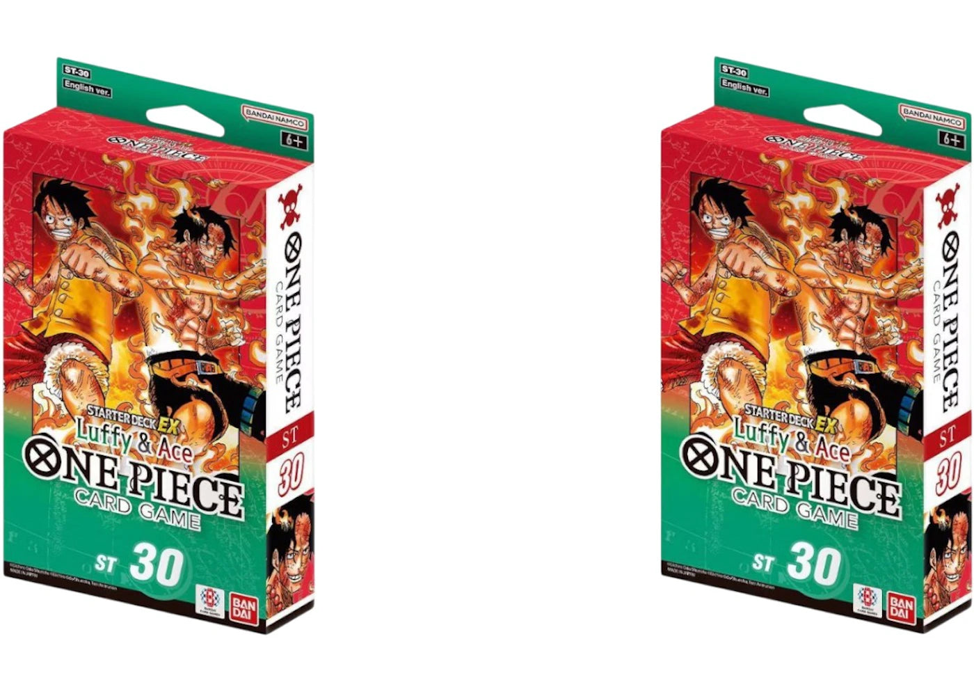 2026 Bandai One Piece Card Game Starter Deck Ex- Luffy & Ace Box 2x Lot -1