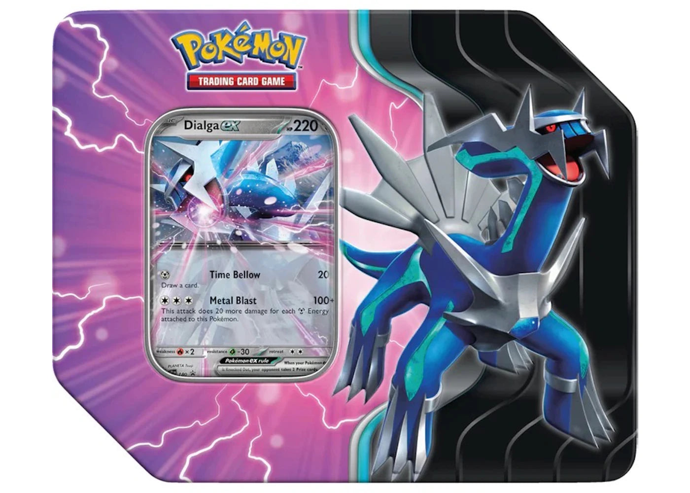 Pokèmon Scarlet & Violet Azure Legends Dialga ex Tin -1