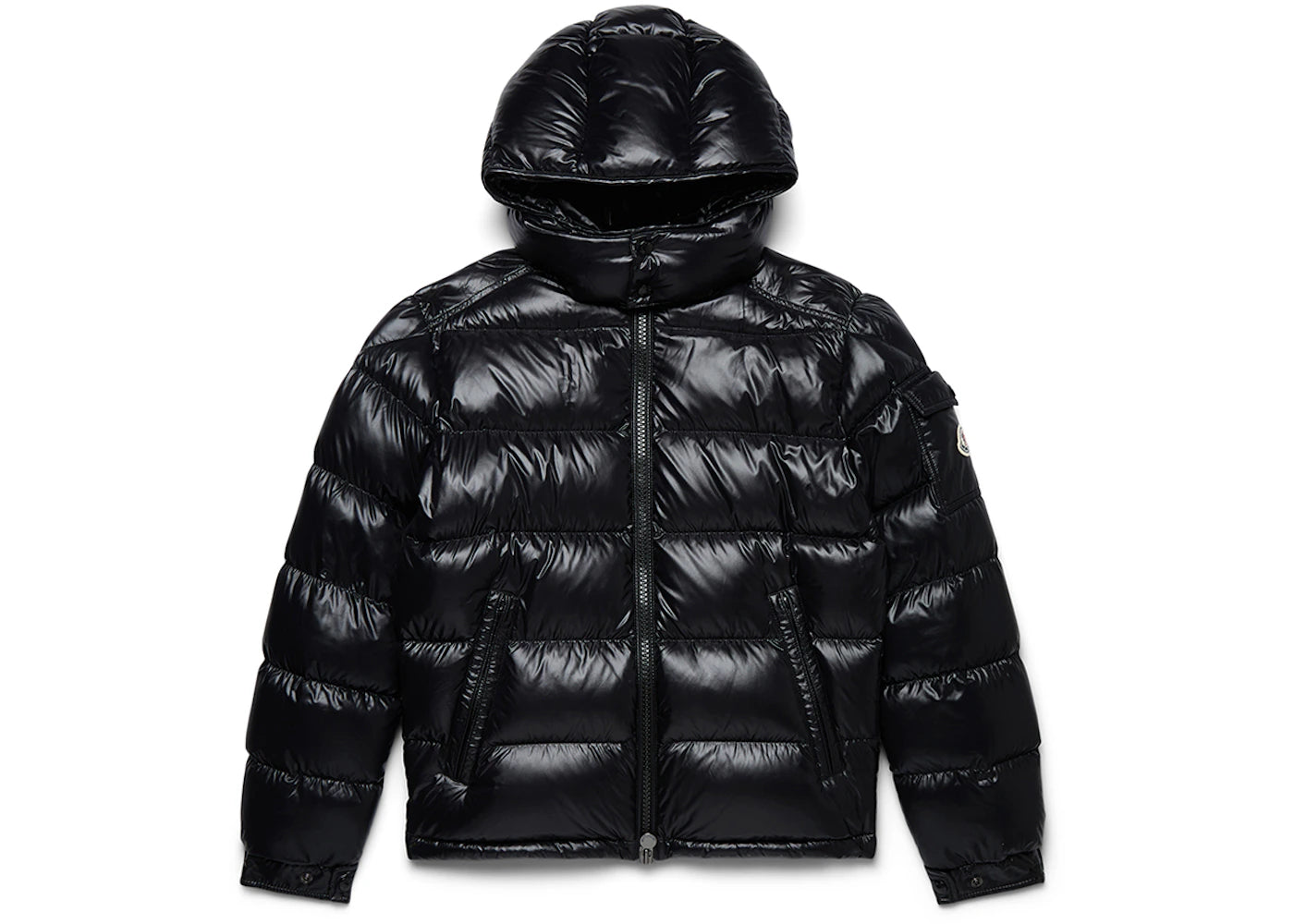 Moncler Maya Short Down Jacket Black -1