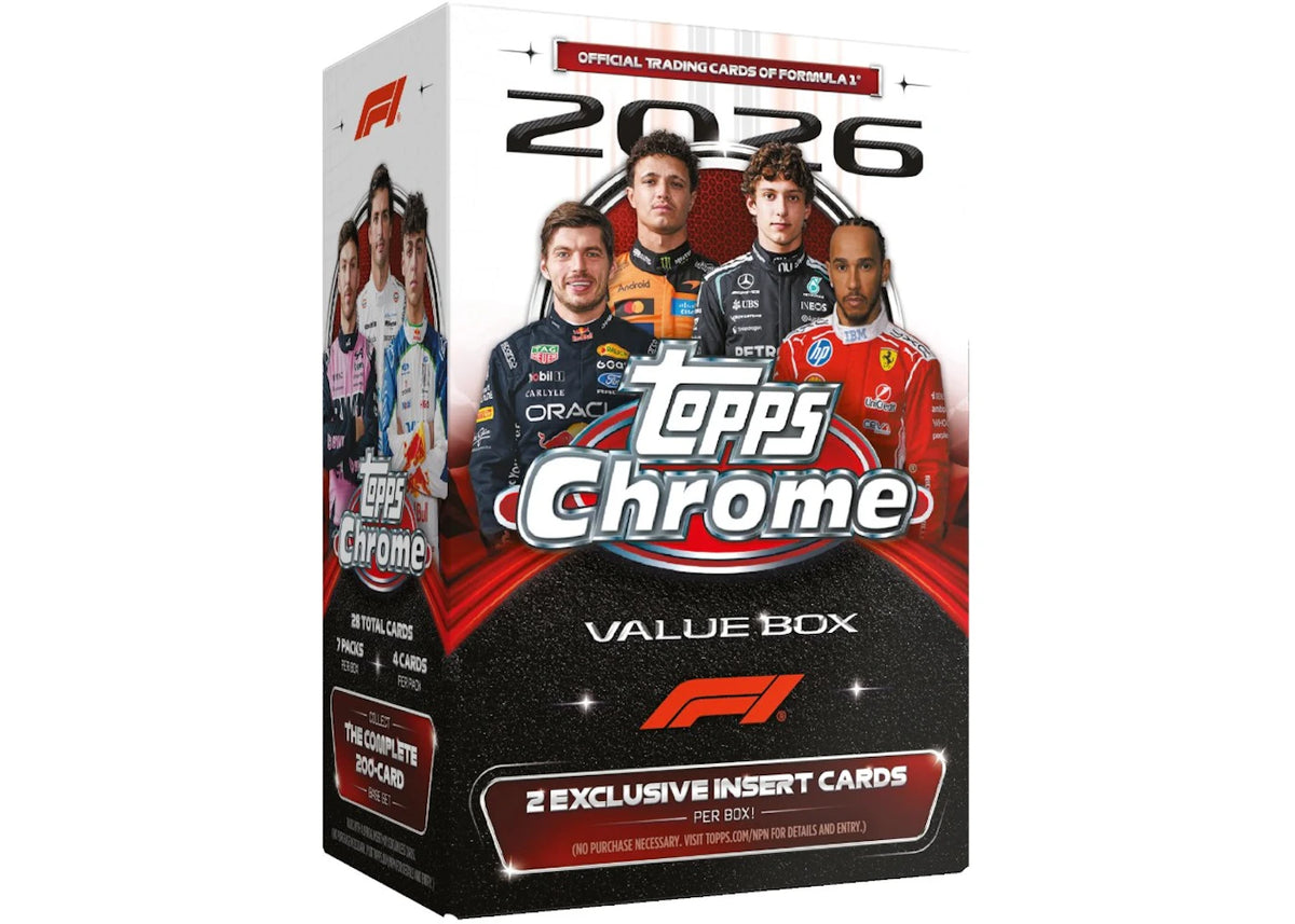 2026 Topps Chrome Formula 1 Value Box -1