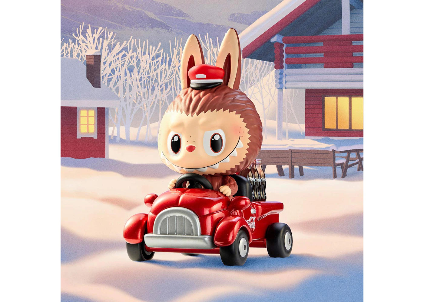 Pop Mart Labubu The Monsters Coca-Cola Series Labubu Express (Secret Edition) Figure-1