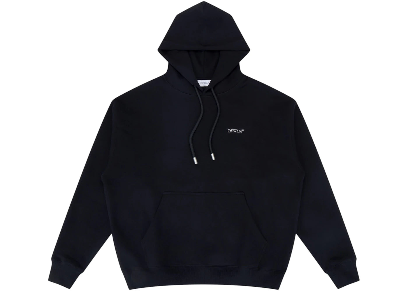 OFF-WHITE Windy Arrow Hoodie Black -1