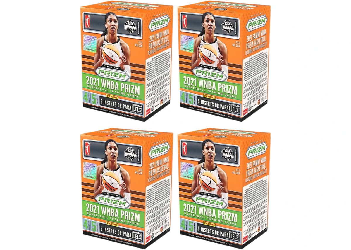 2021 Panini Prizm WNBA Basketball Blaster Box 4x Lot -1