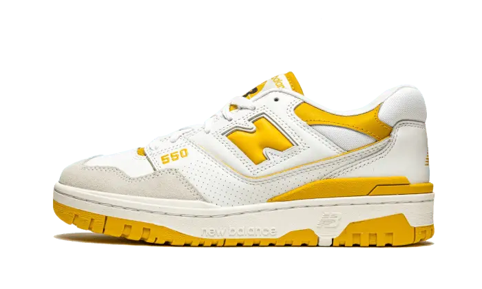 New Balance 550 Sea Salt Varsity Gold - BB550LA1