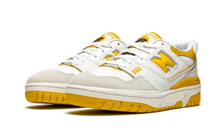 New Balance 550 Sea Salt Varsity Gold - BB550LA1