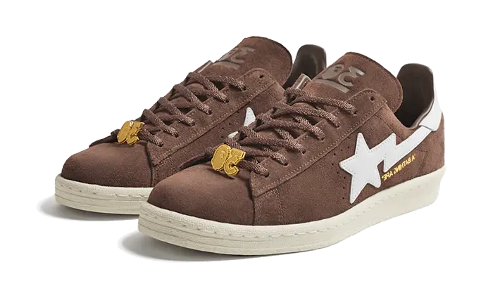 Adidas Campus 80s Bape Brown