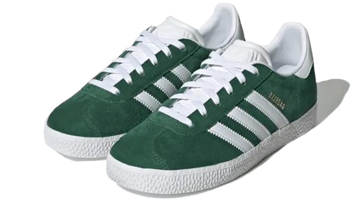 Adidas Gazelle Junior Dark Green White