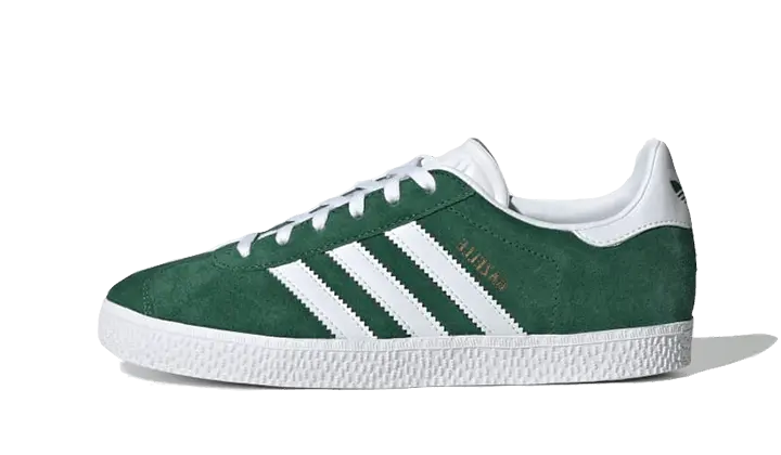 Adidas Gazelle Junior Dark Green White