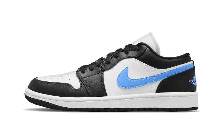 Air Jordan 1 Low Black University Blue - DC0774-041