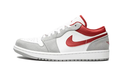 Air Jordan 1 Low SE Light Smoke Grey Gym Red - DC6991-016