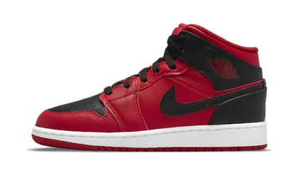 Air Jordan 1 Mid Reverse Bred - 554725-660